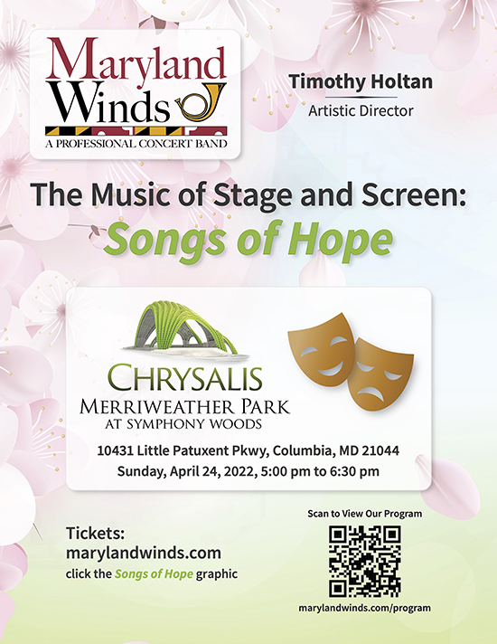 The Music of Stage and Screen: Songs of Hope